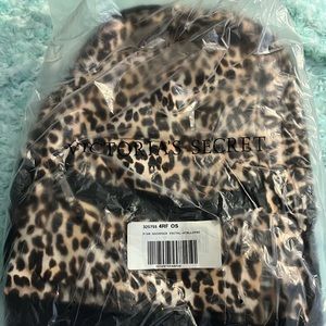 Brand new Victoria secret pink leopard back pack